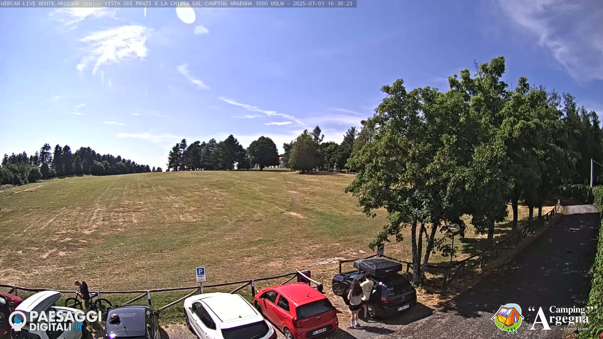 Monte Argegna Live Cam - Lucca, Tuscany, Italy
