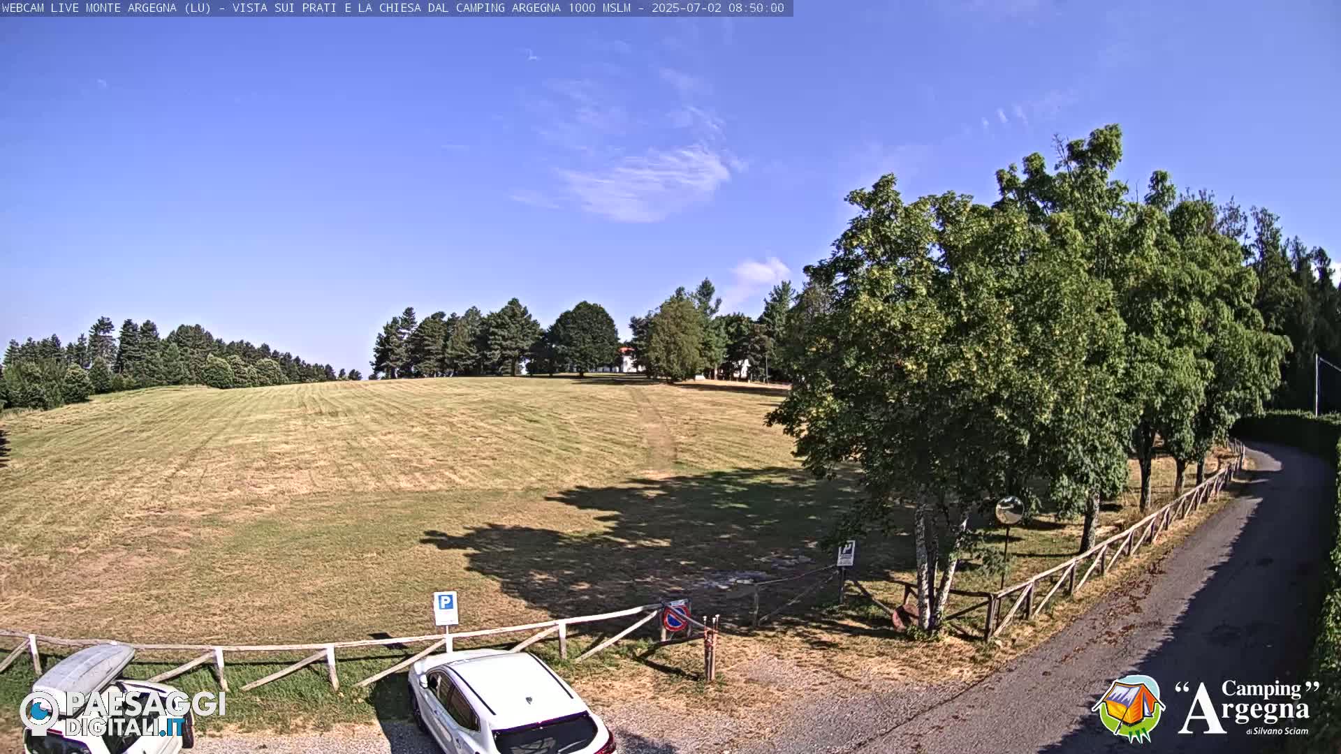 Monte Argegna Live Cam - Lucca, Tuscany, Italy