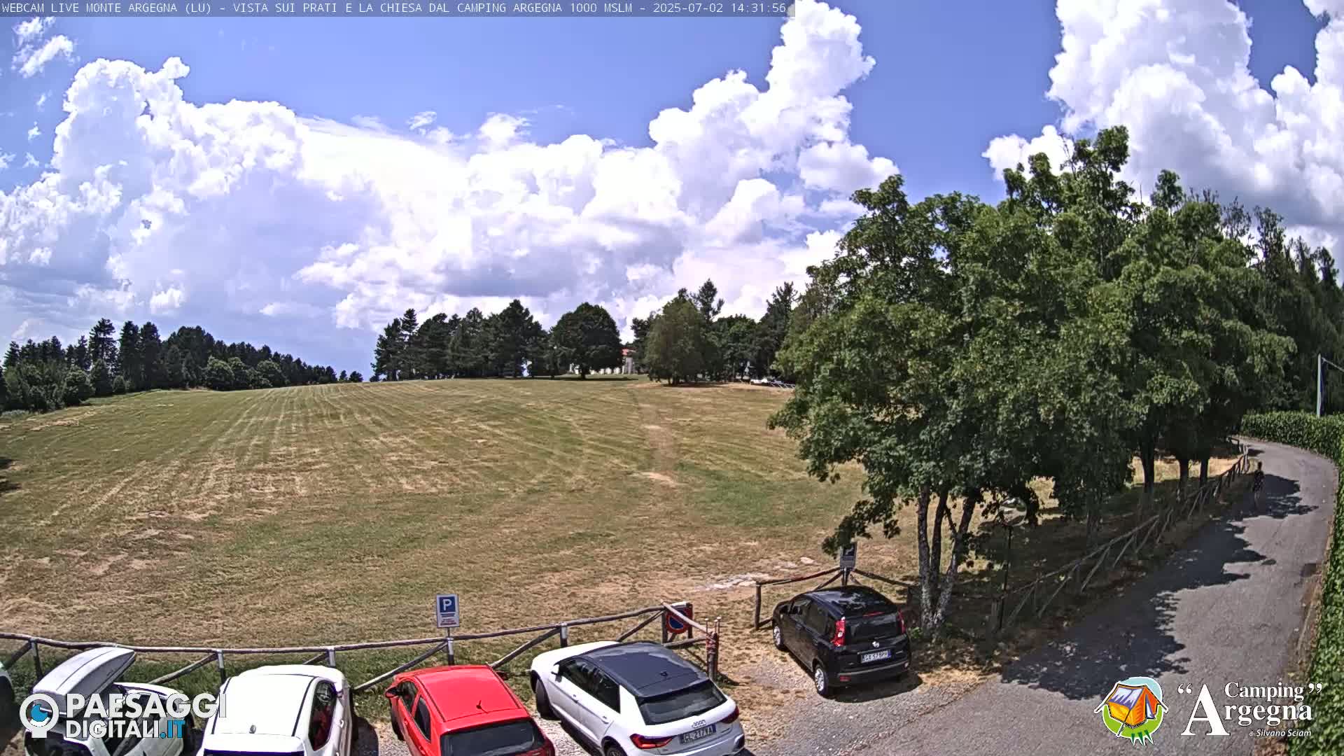 Monte Argegna Live Cam - Lucca, Tuscany, Italy
