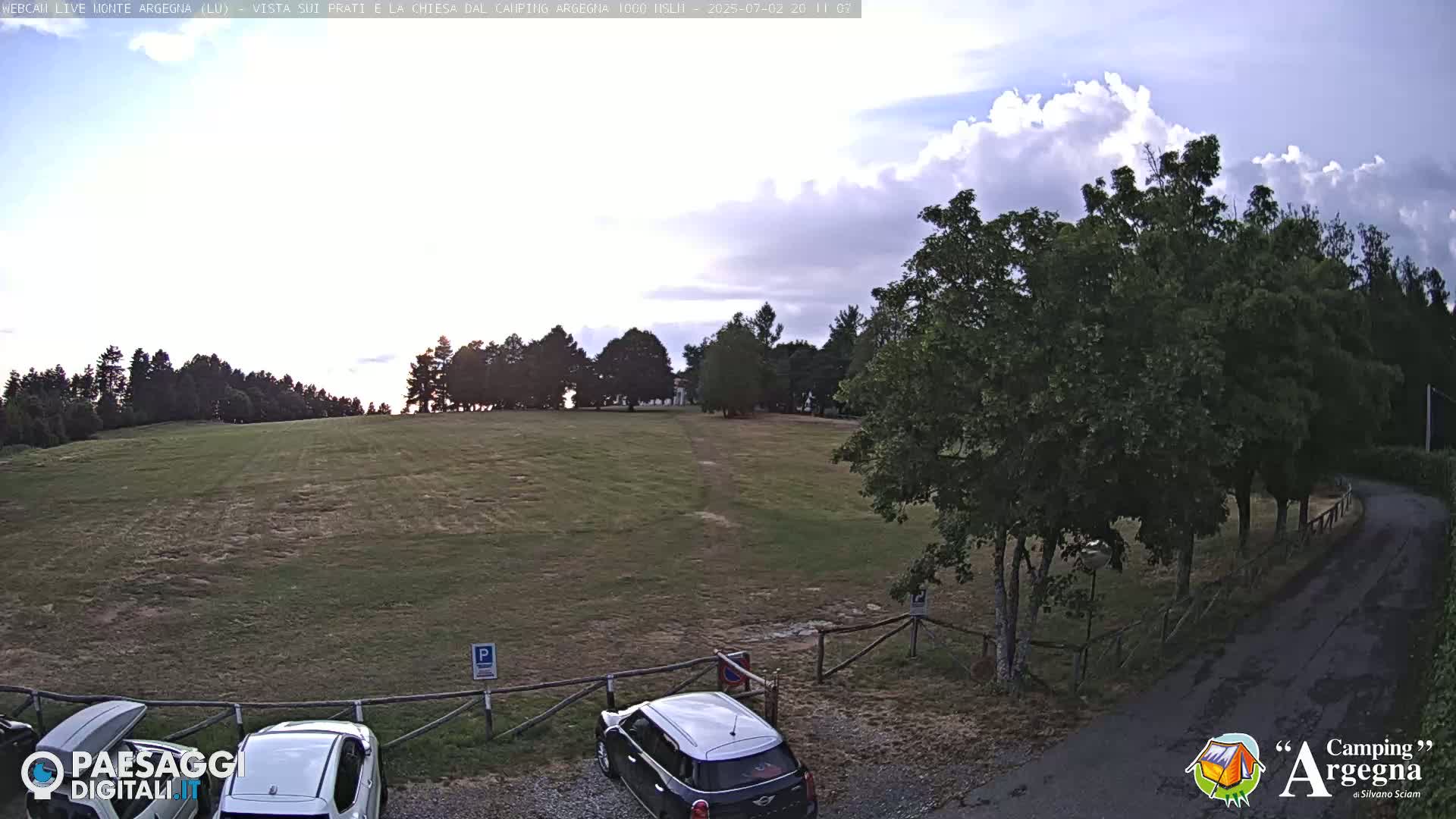 Monte Argegna Live Cam - Lucca, Tuscany, Italy