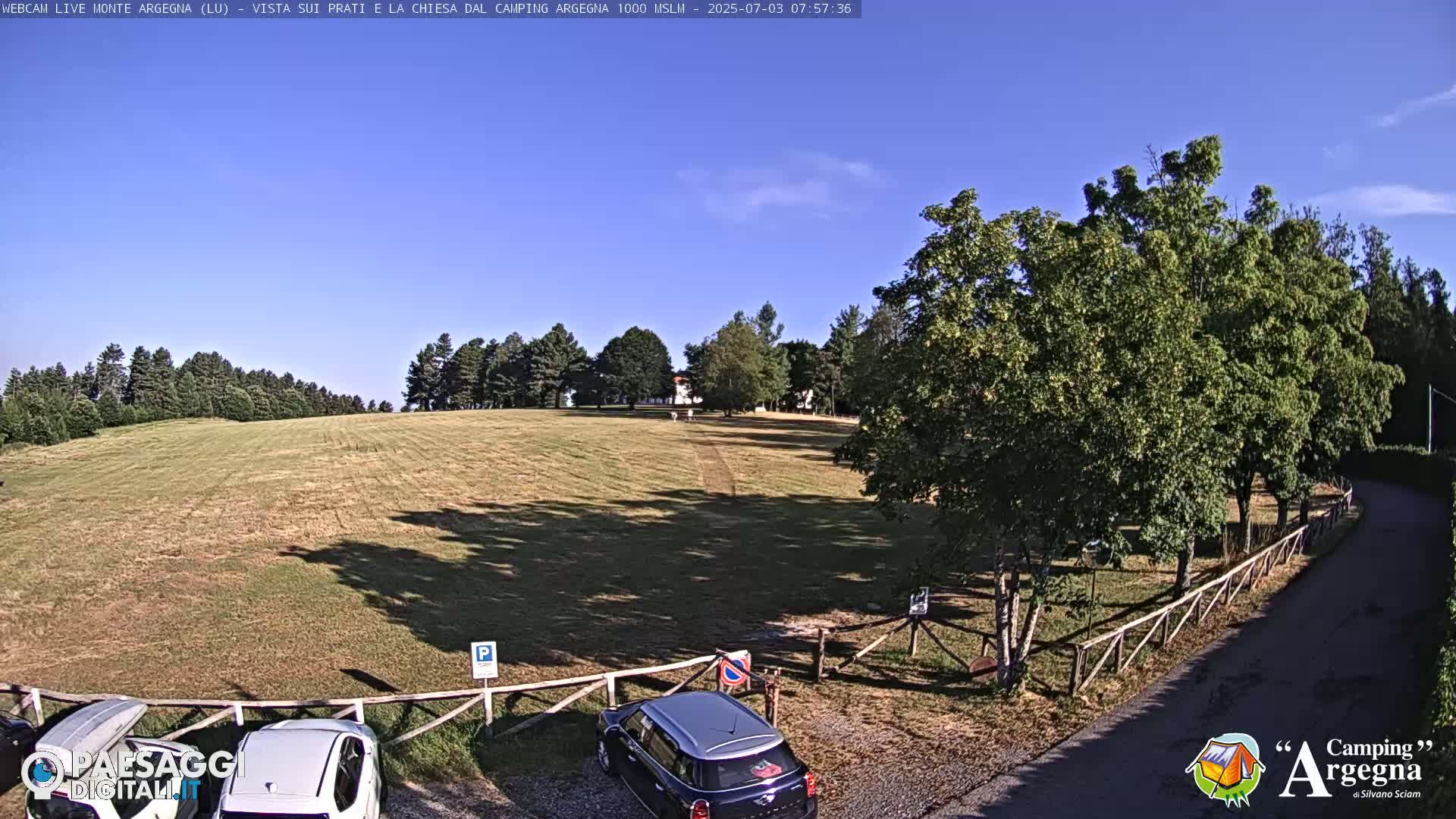Monte Argegna Live Cam - Lucca, Tuscany, Italy