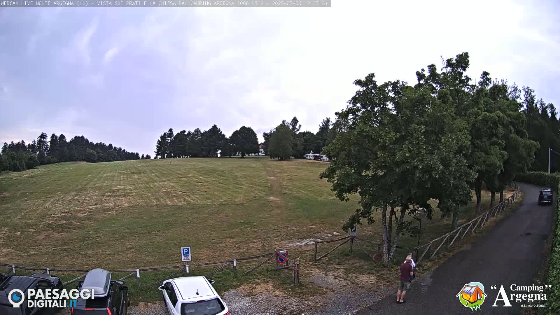 Monte Argegna Live Cam - Lucca, Tuscany, Italy
