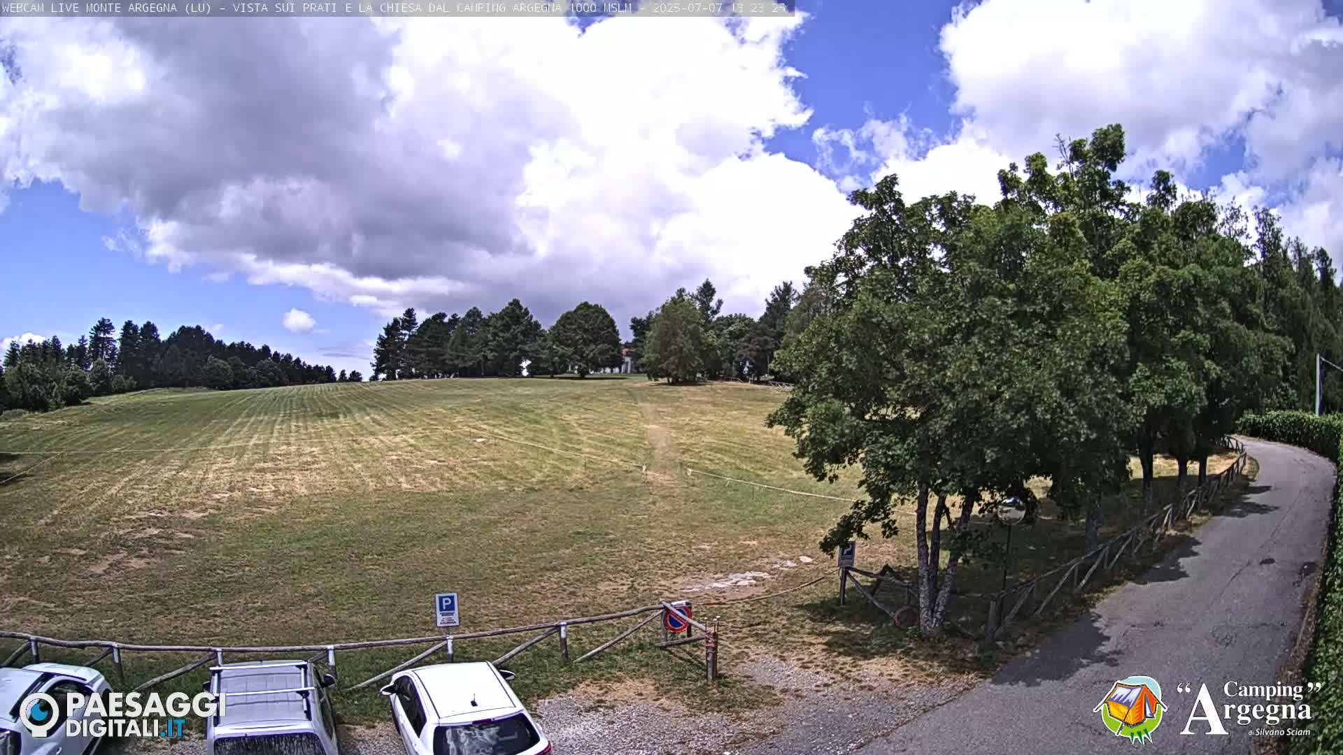 Monte Argegna Live Cam - Lucca, Tuscany, Italy