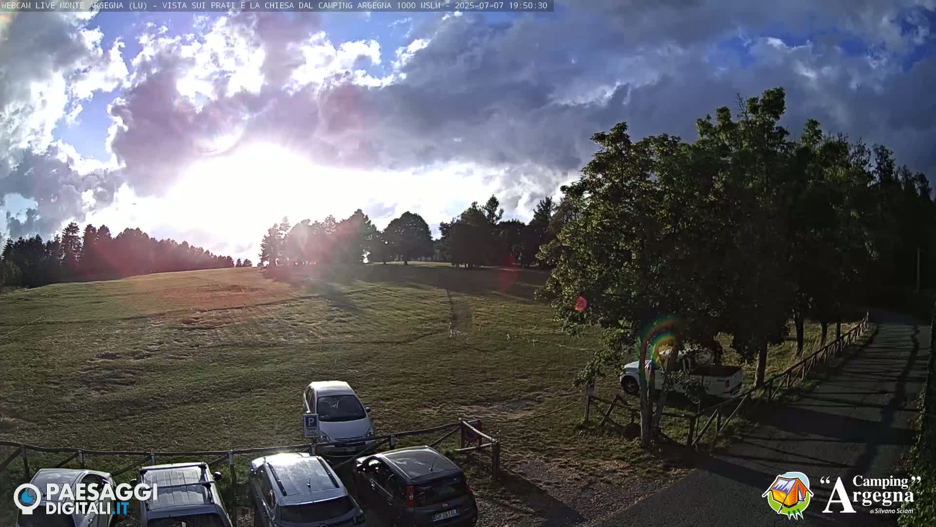 Monte Argegna Live Cam - Lucca, Tuscany, Italy