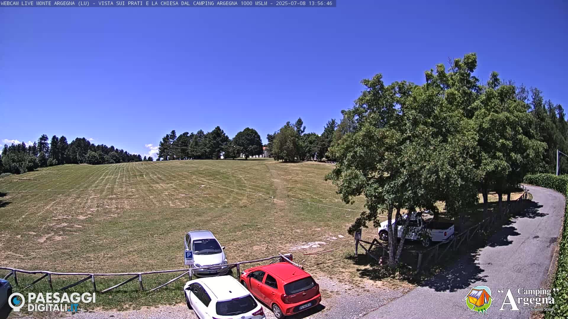Monte Argegna Live Cam - Lucca, Tuscany, Italy