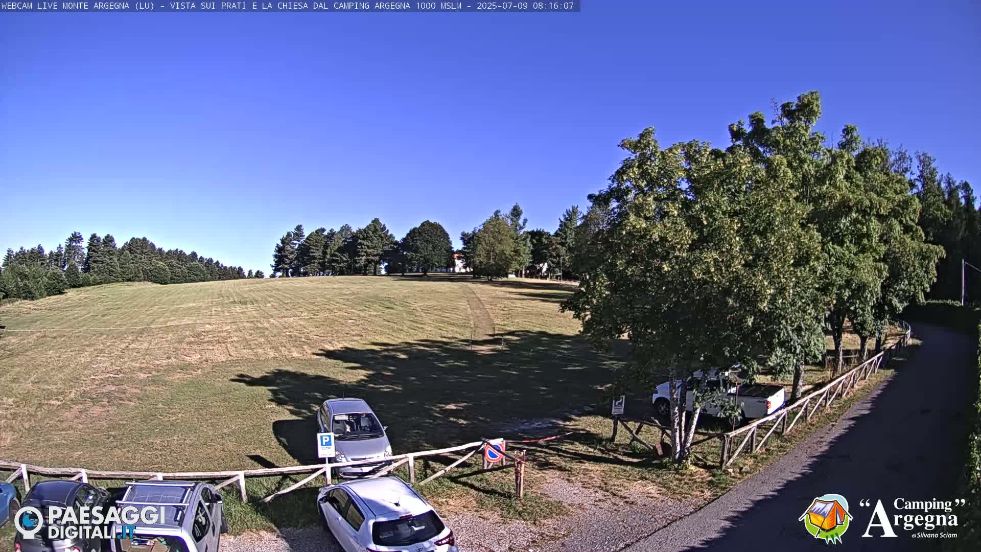 Monte Argegna Live Cam - Lucca, Tuscany, Italy