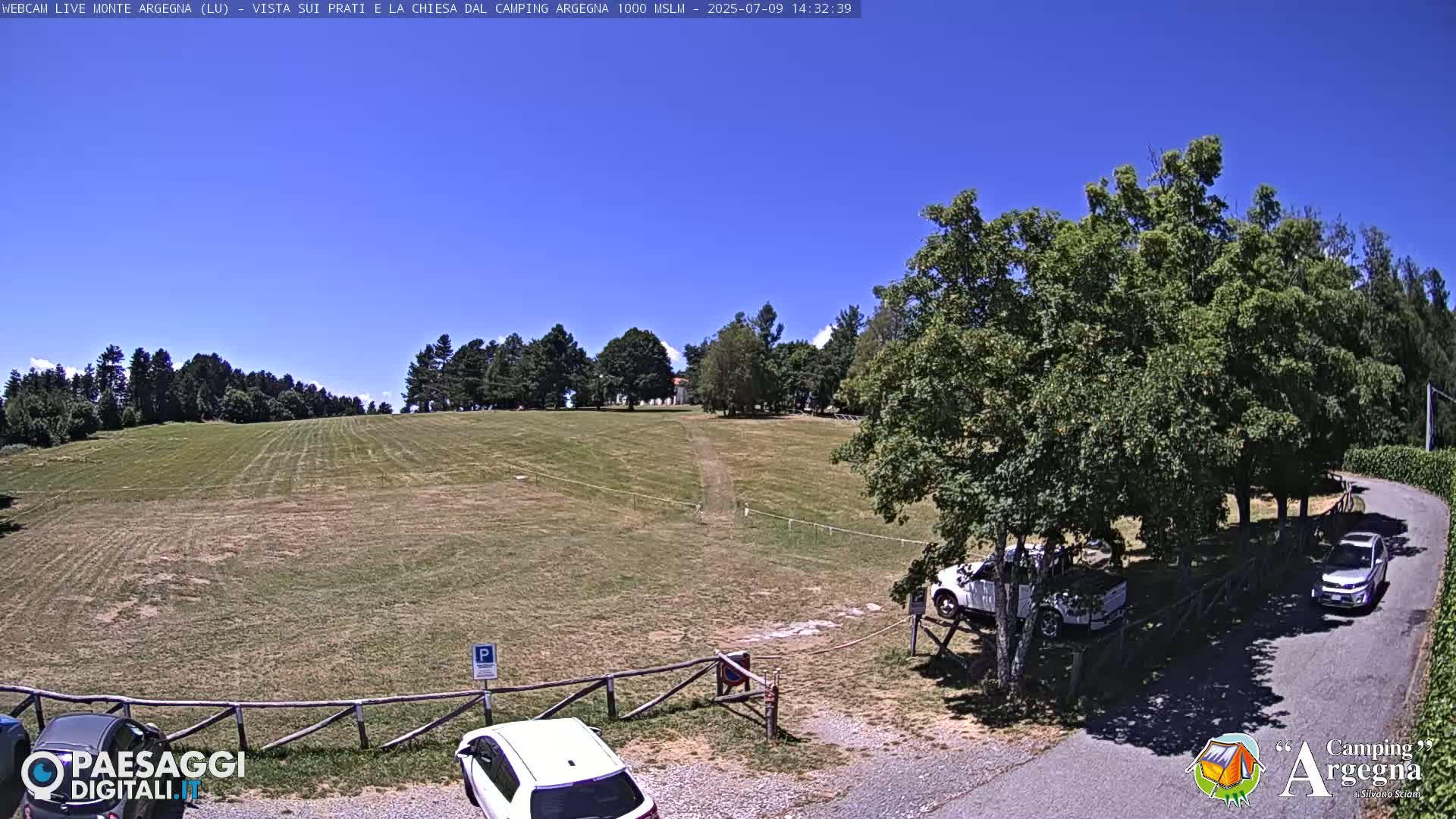 Monte Argegna Live Cam - Lucca, Tuscany, Italy