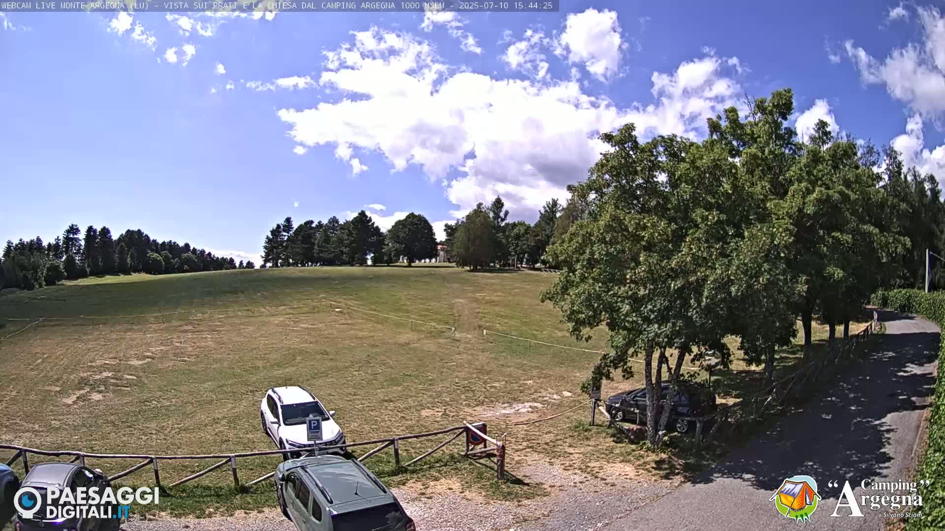 Monte Argegna Live Cam - Lucca, Tuscany, Italy