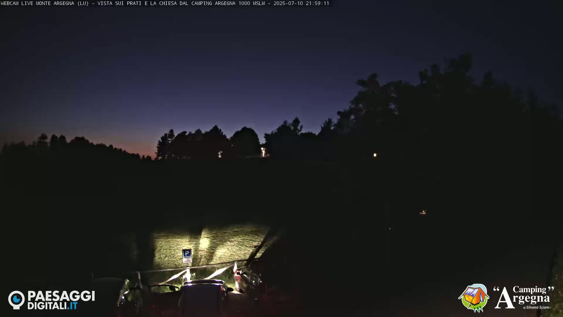 Monte Argegna Live Cam - Lucca, Tuscany, Italy