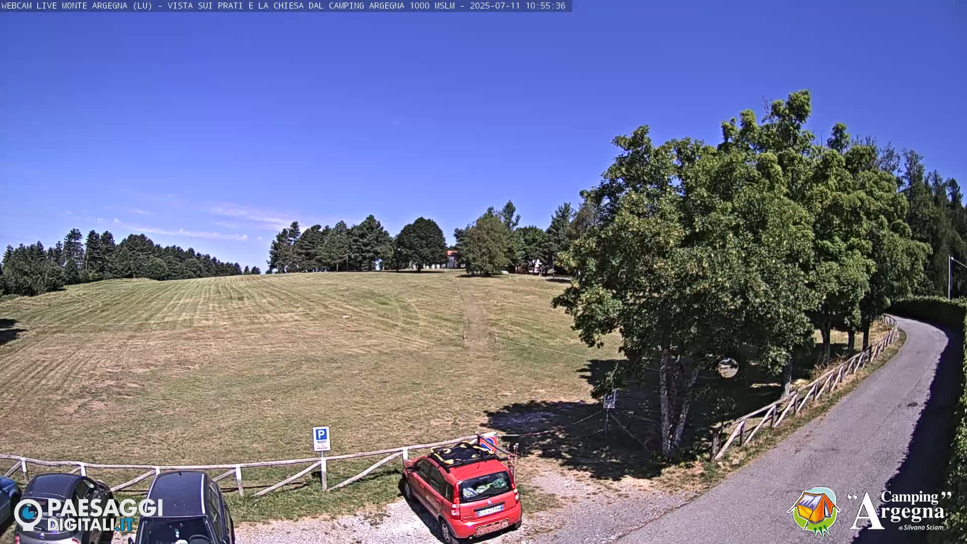 Monte Argegna Live Cam - Lucca, Tuscany, Italy