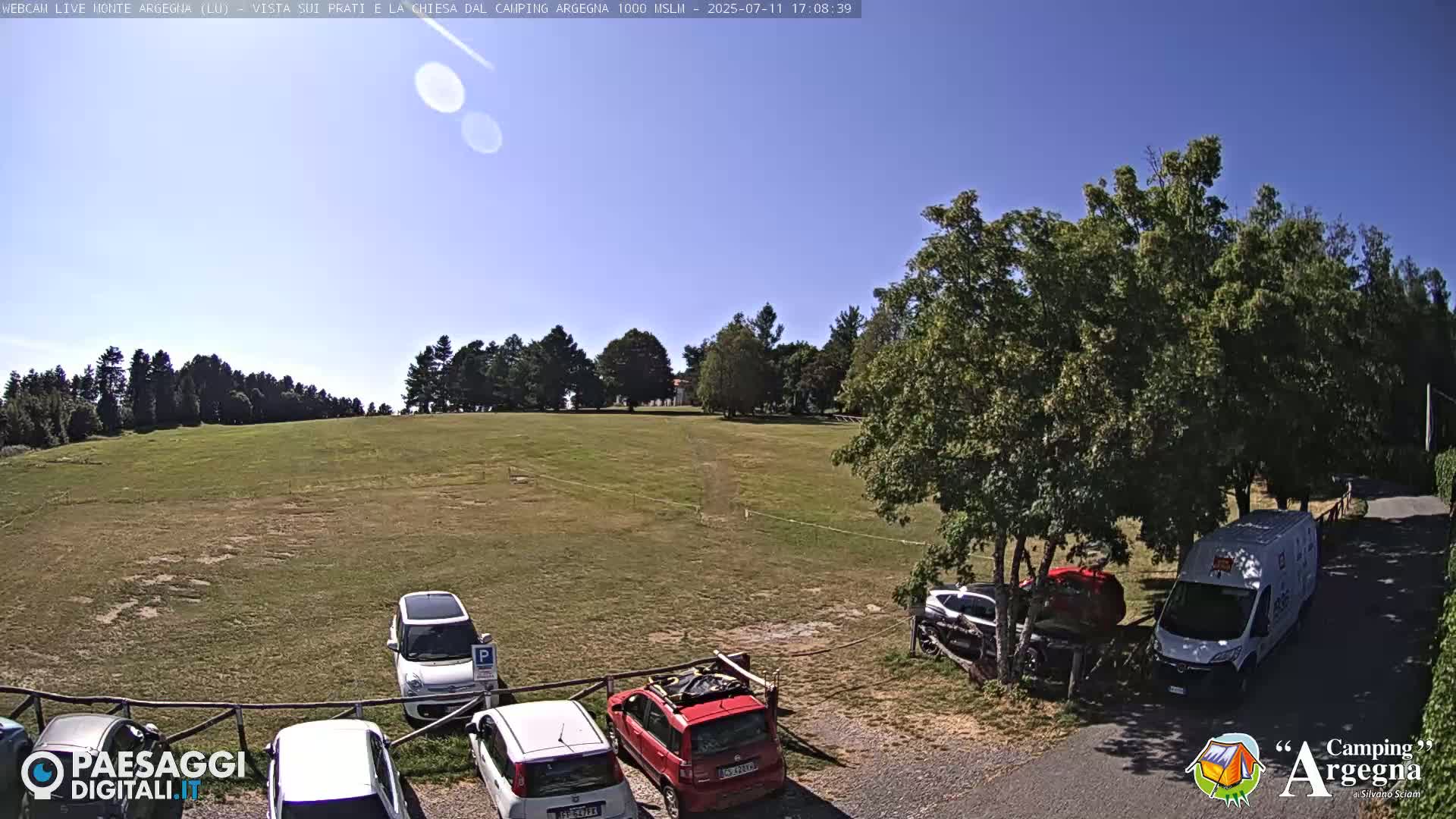 Monte Argegna Live Cam - Lucca, Tuscany, Italy