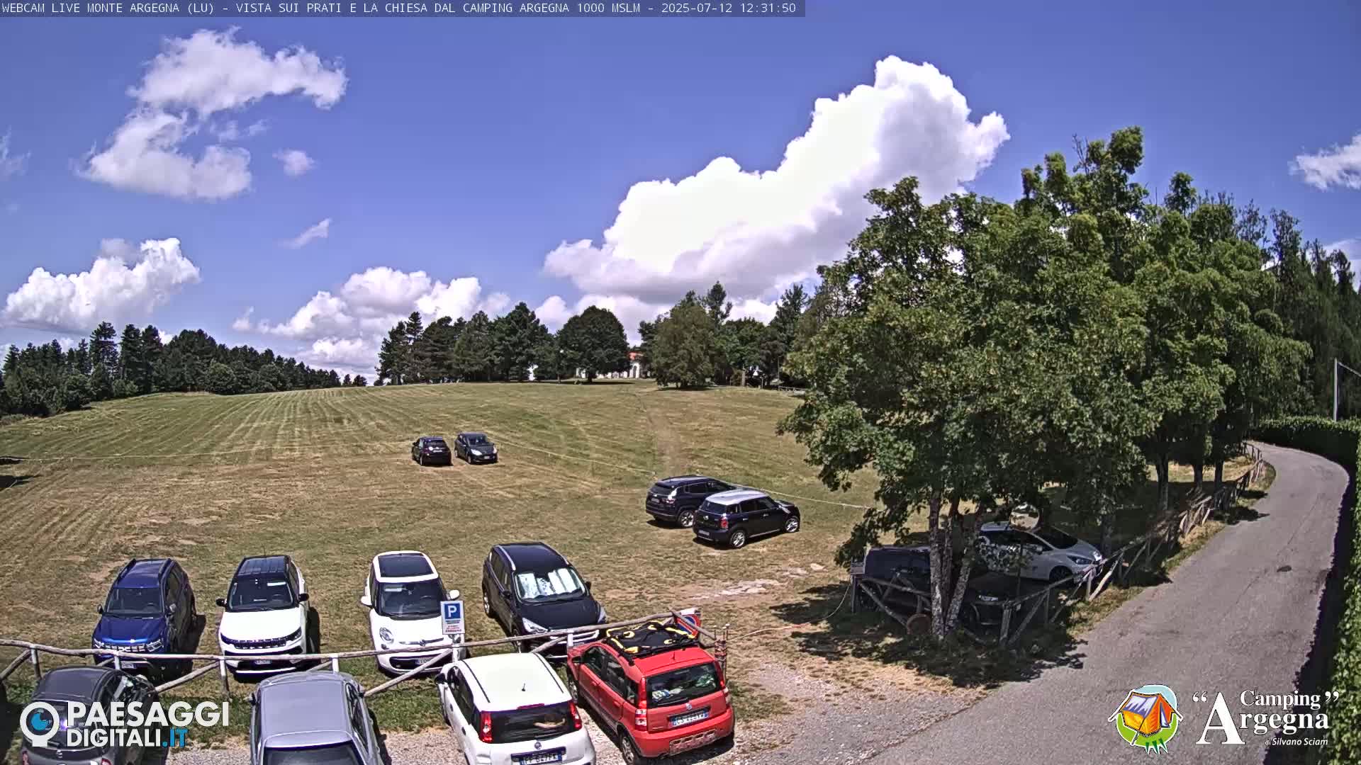 Monte Argegna Live Cam - Lucca, Tuscany, Italy