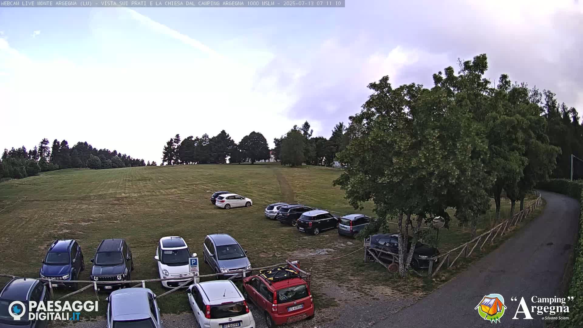 Monte Argegna Live Cam - Lucca, Tuscany, Italy
