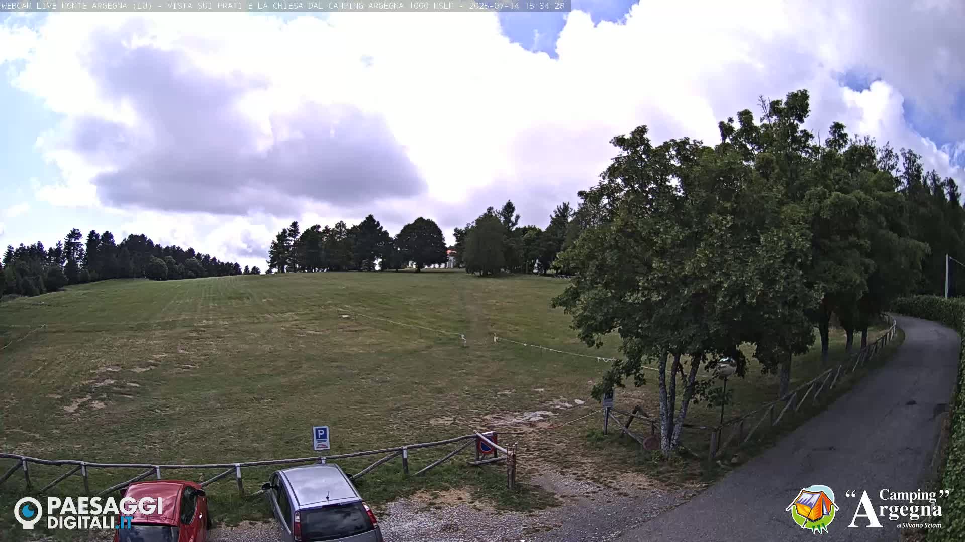Monte Argegna Live Cam - Lucca, Tuscany, Italy
