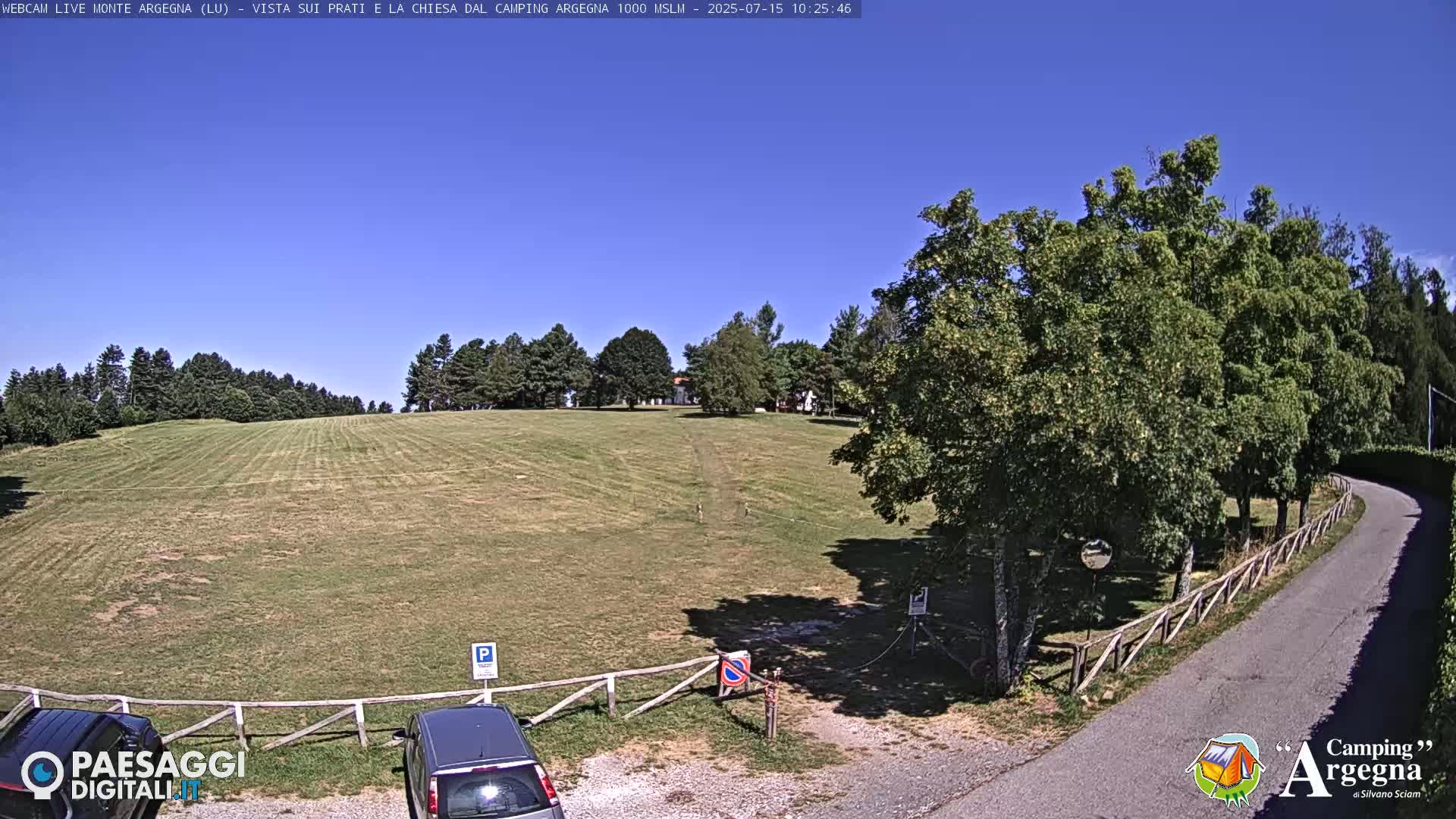 Monte Argegna Live Cam - Lucca, Tuscany, Italy
