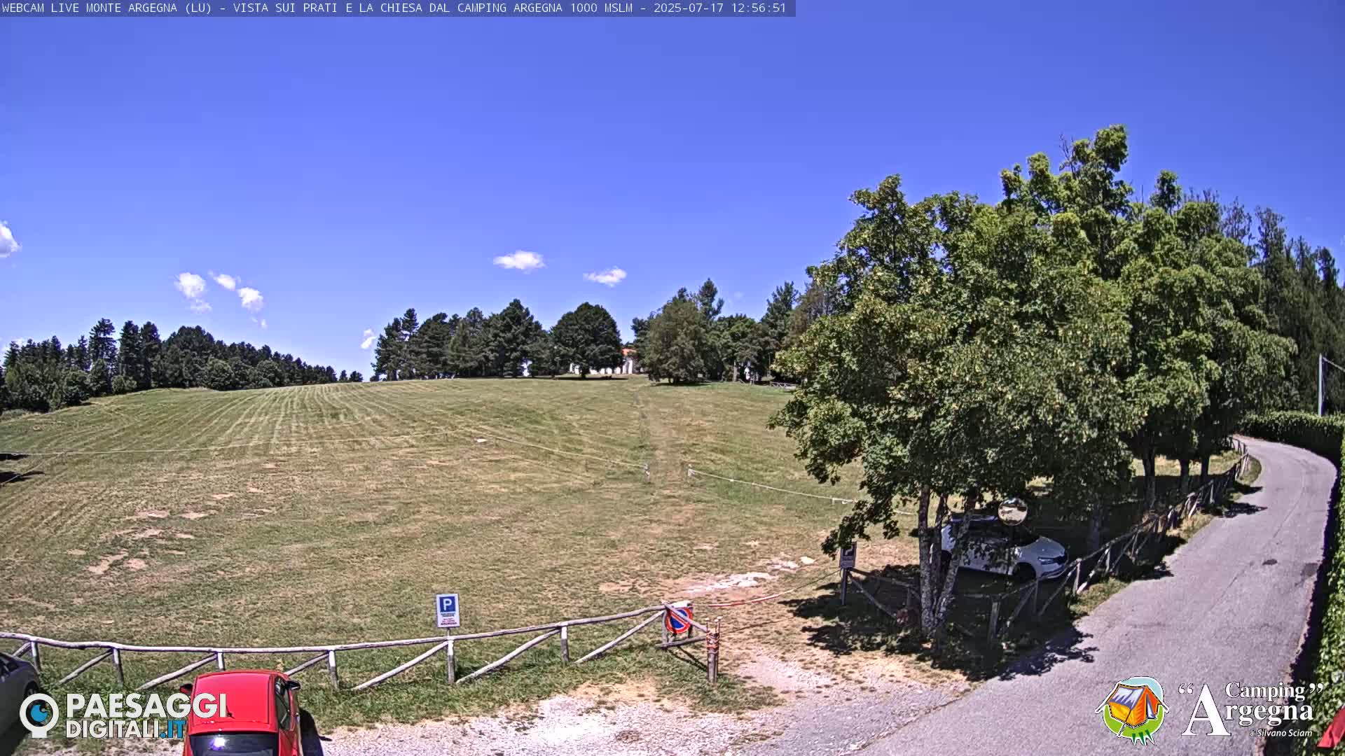Monte Argegna Live Cam - Lucca, Tuscany, Italy