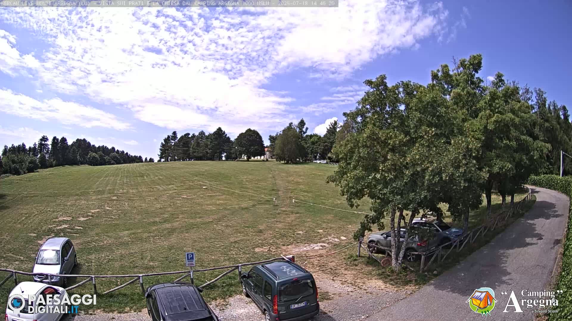 Monte Argegna Live Cam - Lucca, Tuscany, Italy