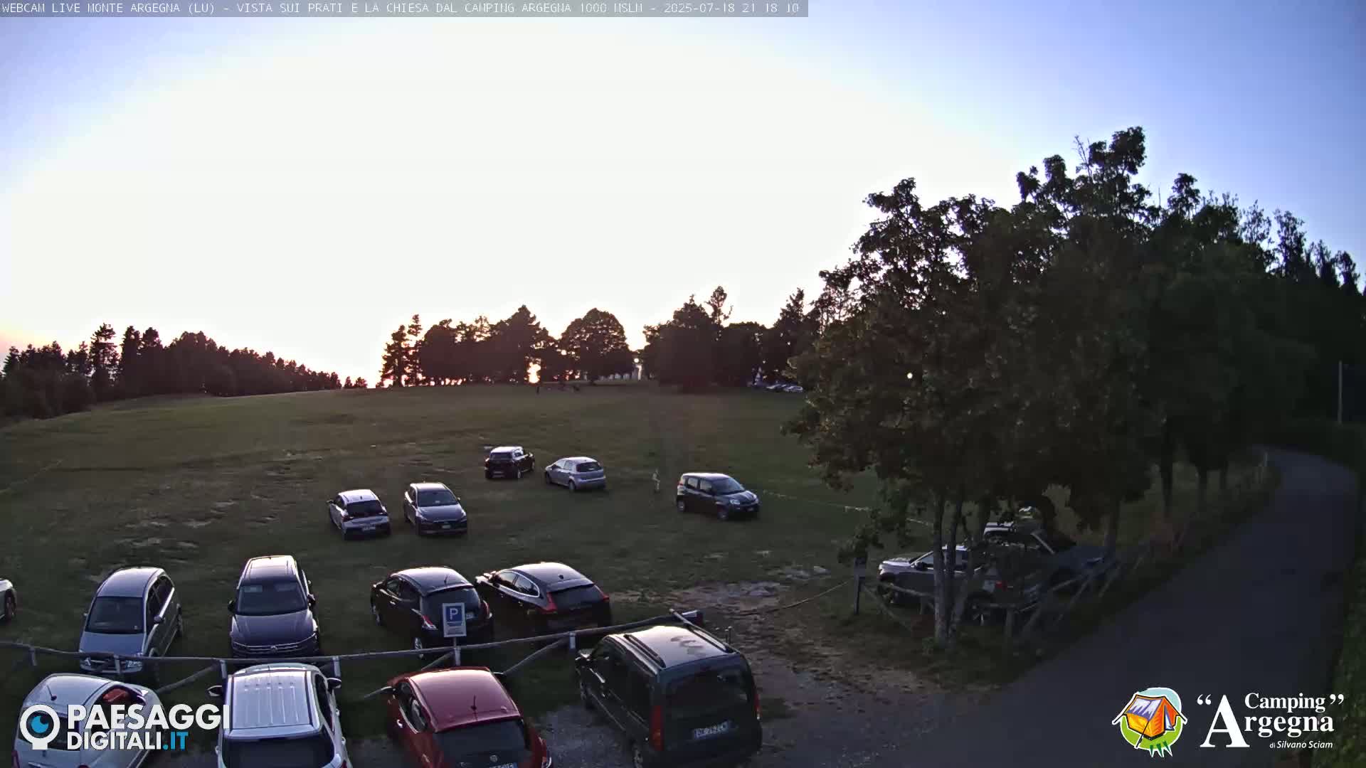 Monte Argegna Live Cam - Lucca, Tuscany, Italy
