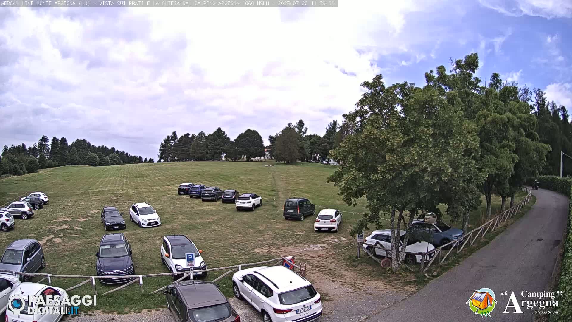 Monte Argegna Live Cam - Lucca, Tuscany, Italy