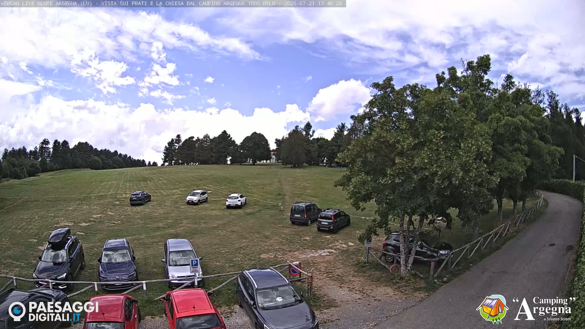Monte Argegna Live Cam - Lucca, Tuscany, Italy