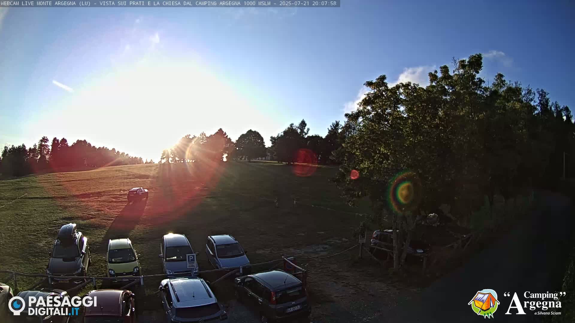 Monte Argegna Live Cam - Lucca, Tuscany, Italy