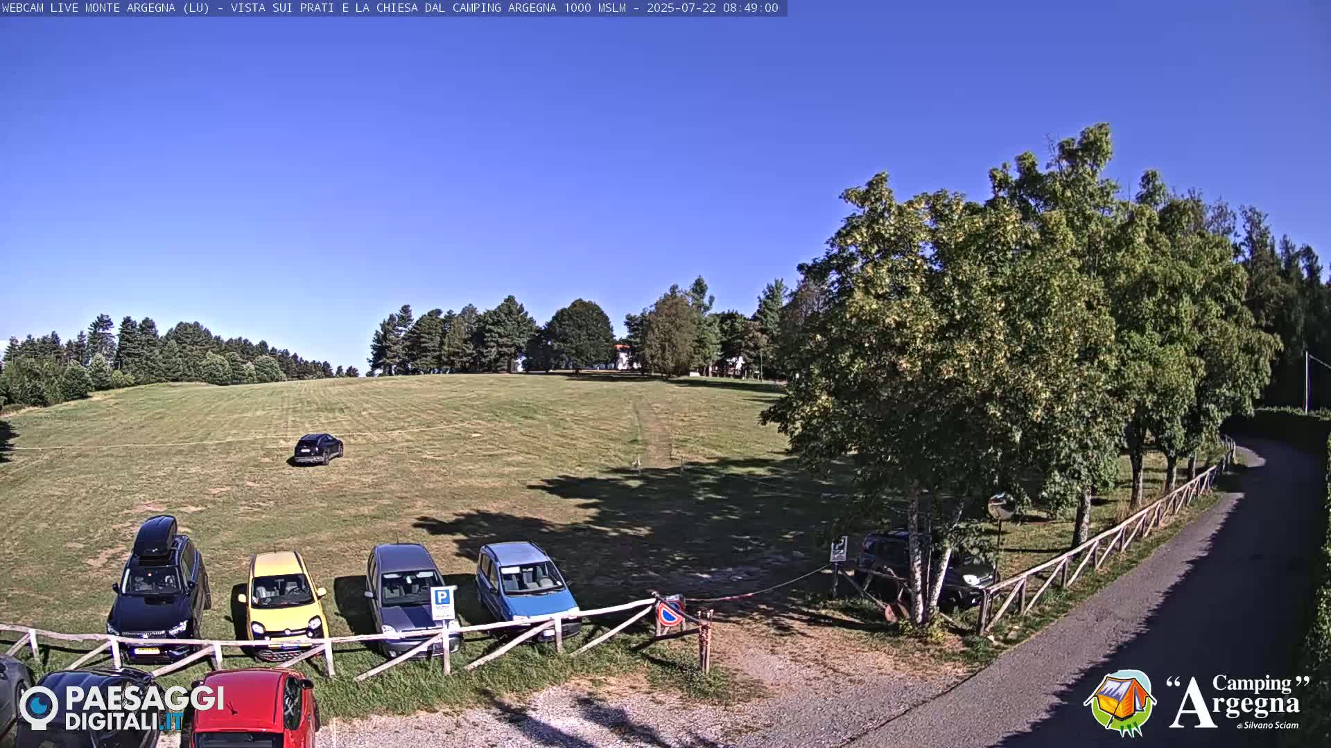 Monte Argegna Live Cam - Lucca, Tuscany, Italy