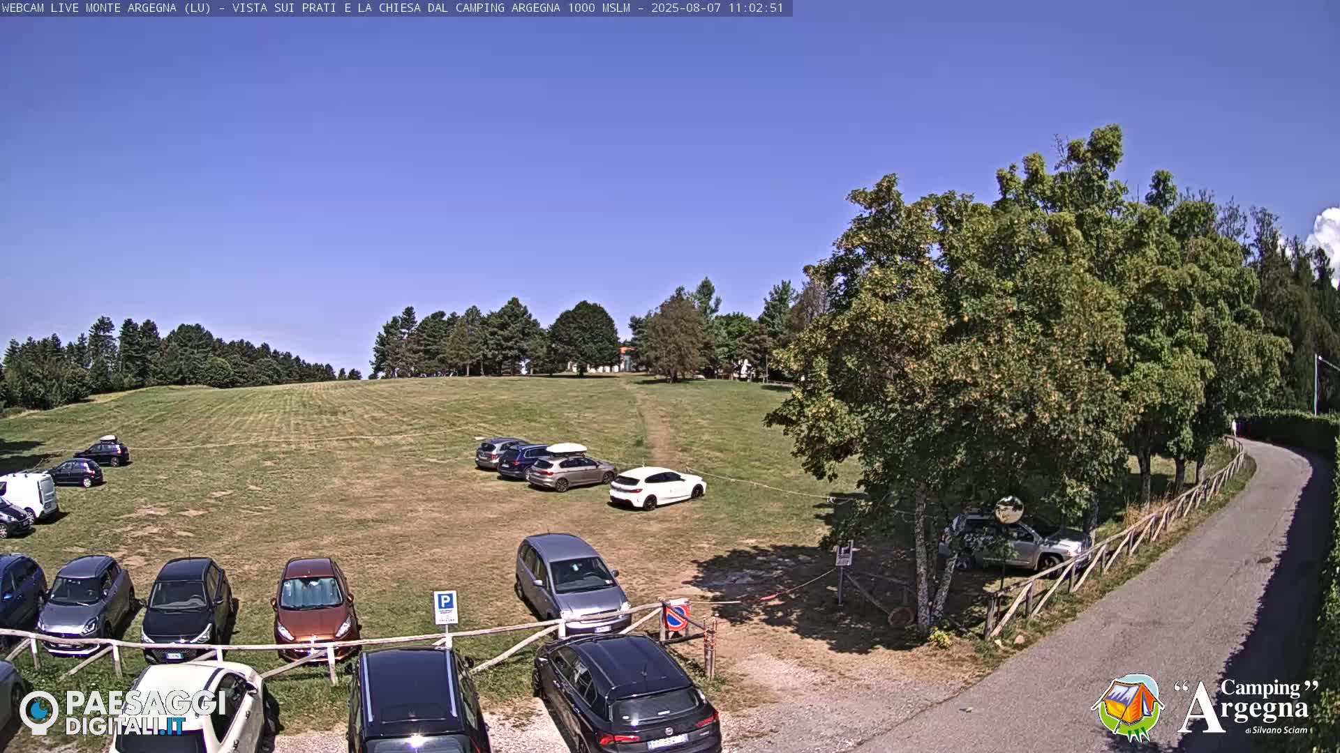 Monte Argegna Live Cam - Lucca, Tuscany, Italy