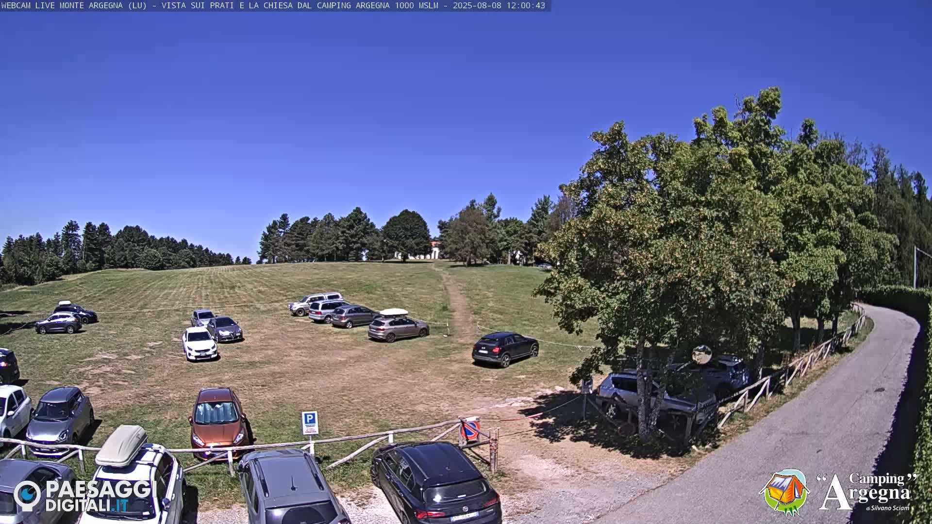 Monte Argegna Live Cam - Lucca, Tuscany, Italy