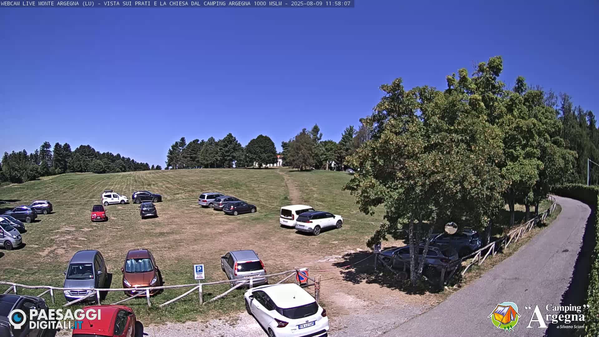Monte Argegna Live Cam - Lucca, Tuscany, Italy