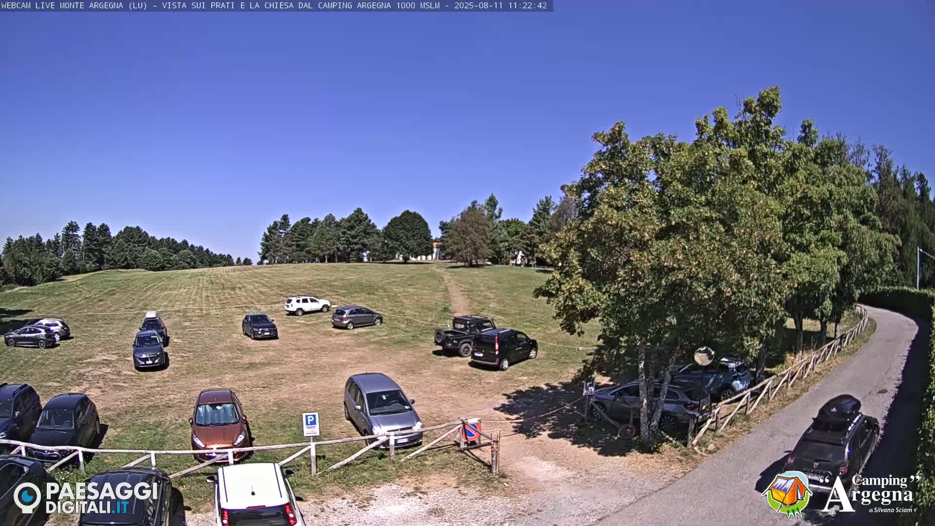 Monte Argegna Live Cam - Lucca, Tuscany, Italy