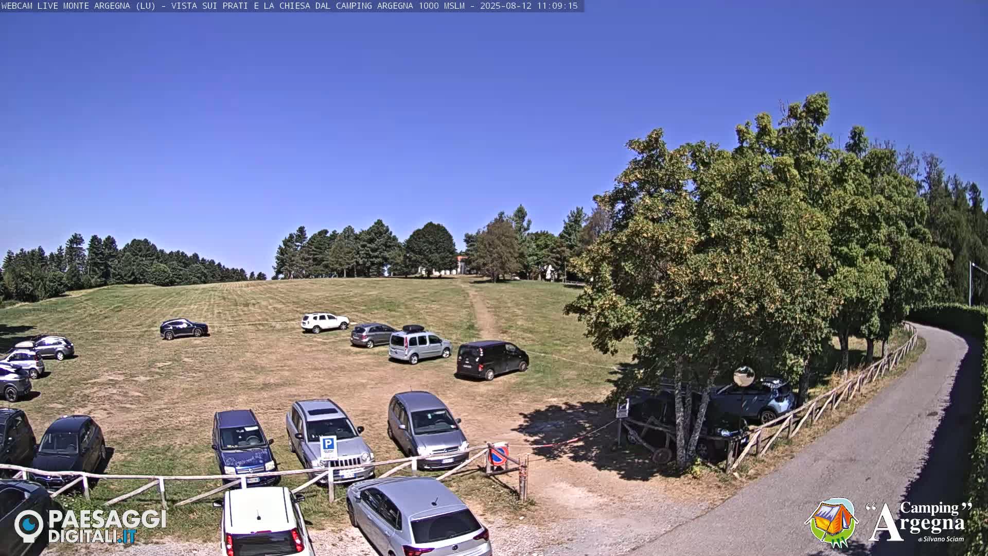 Monte Argegna Live Cam - Lucca, Tuscany, Italy