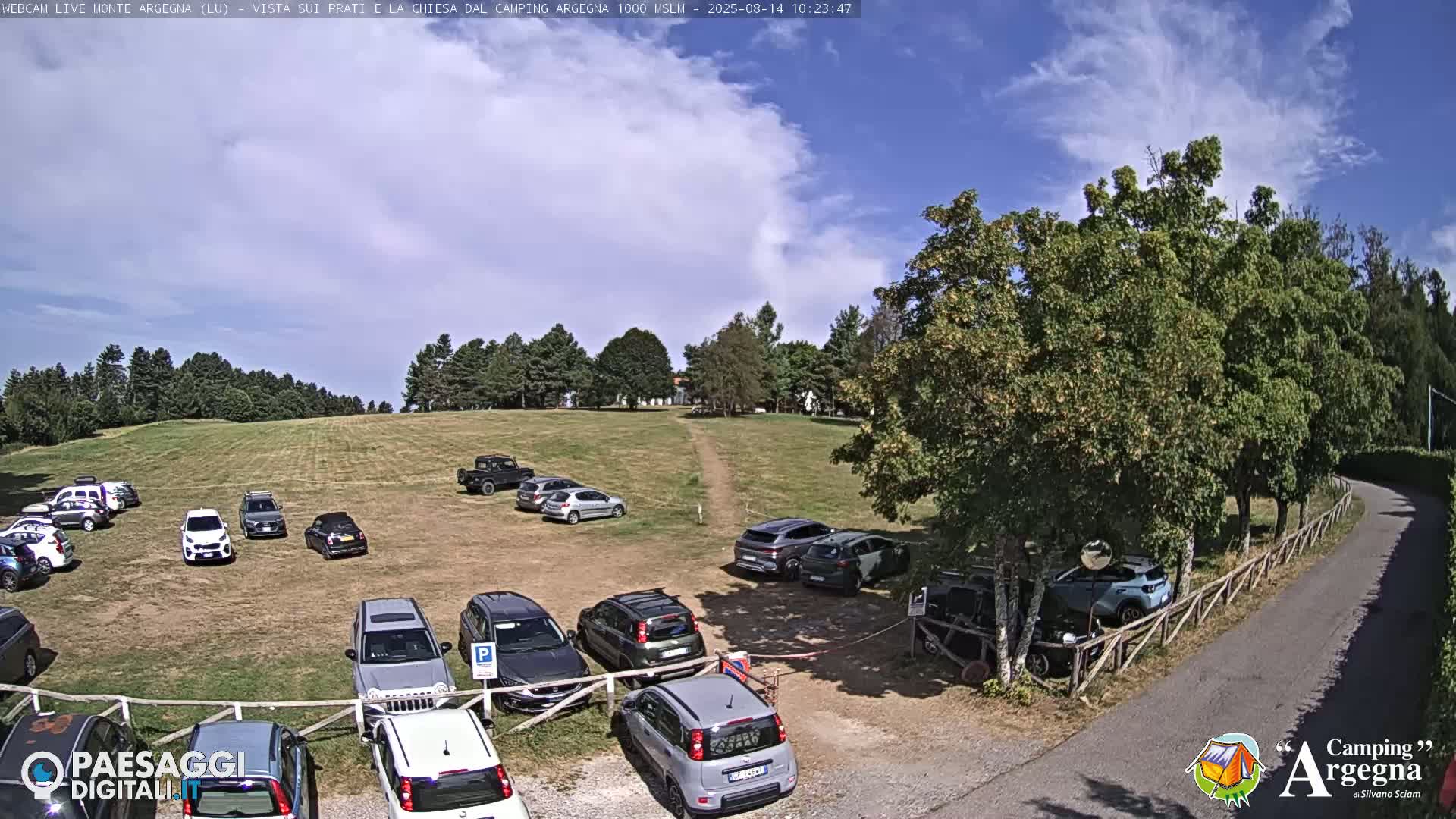 Monte Argegna Live Cam - Lucca, Tuscany, Italy