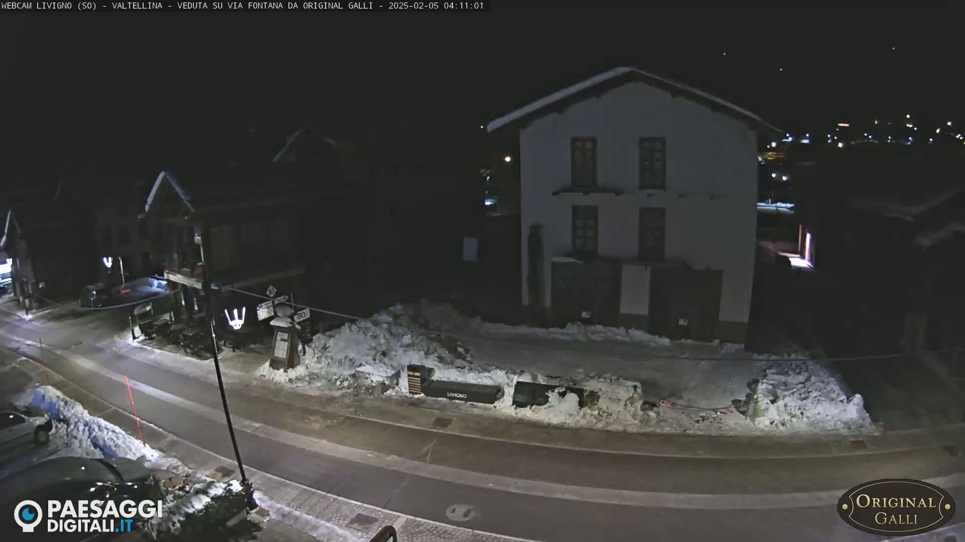 Livigno City Centro Center Live Cam - Sondrio, Lombardy, Italy