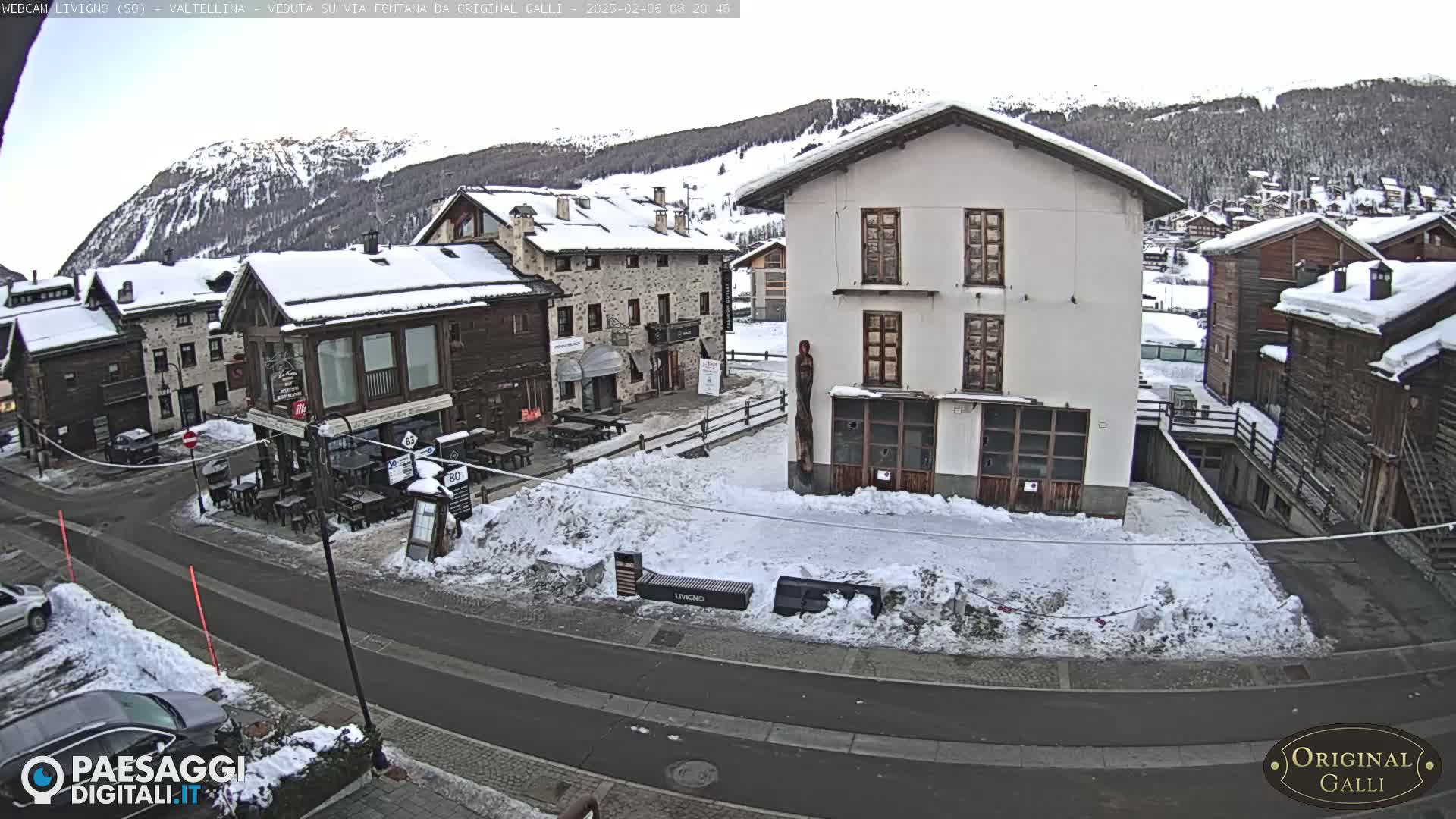 Livigno City Centro Center Live Cam - Sondrio, Lombardy, Italy