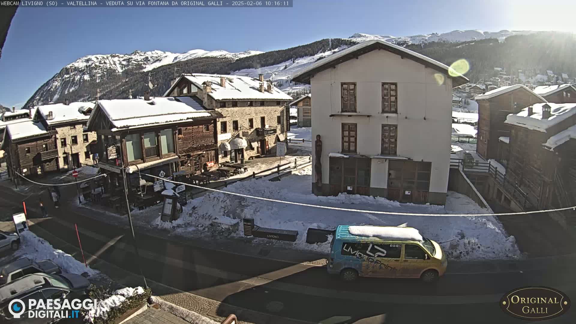 Livigno City Centro Center Live Cam - Sondrio, Lombardy, Italy