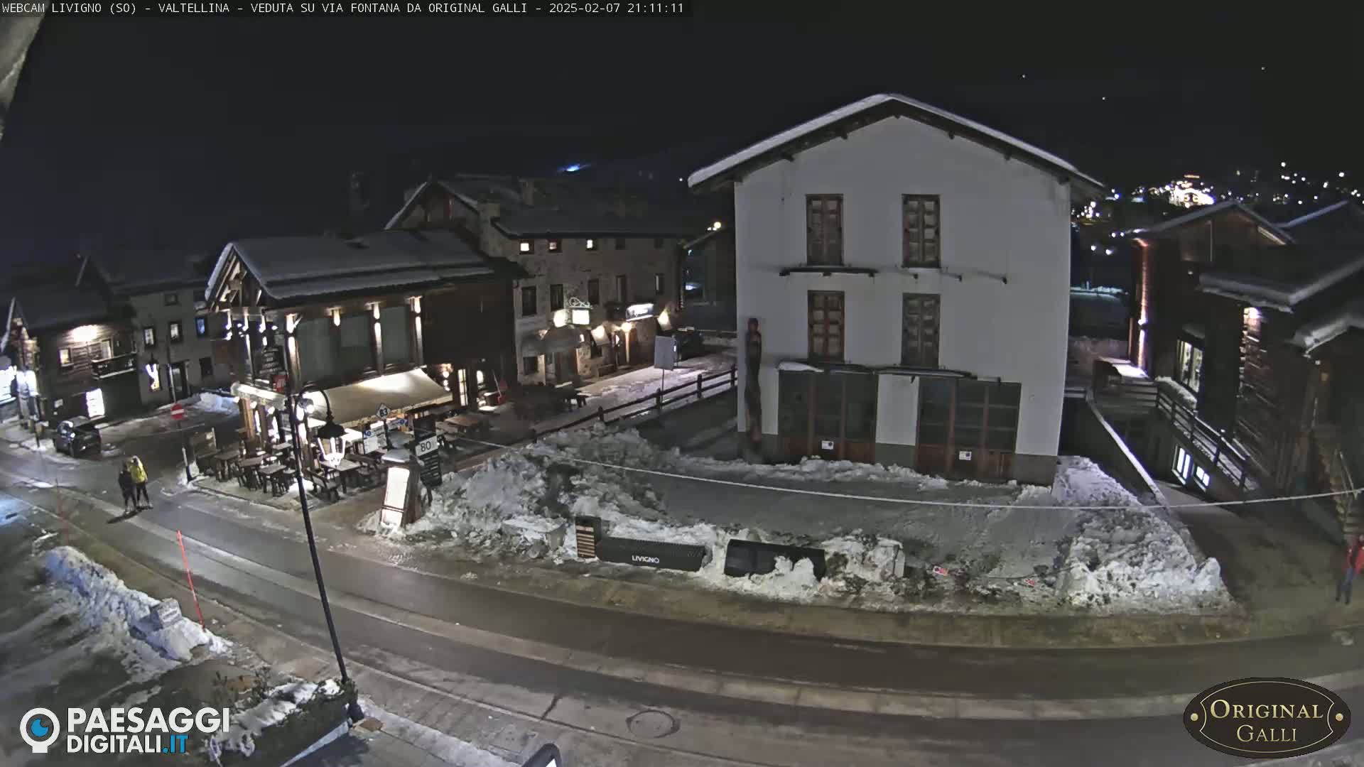 Livigno City Centro Center Live Cam - Sondrio, Lombardy, Italy