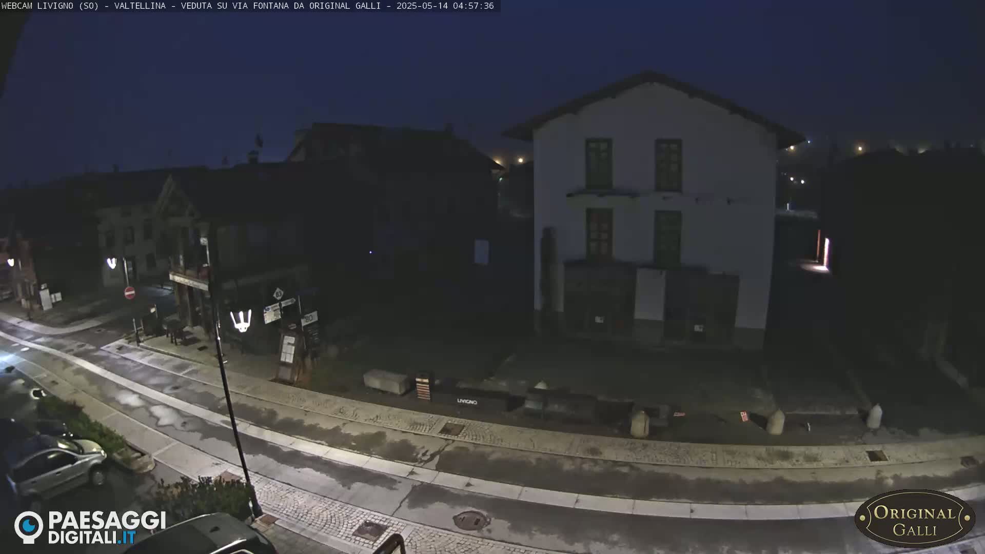 Livigno City Centro Center Live Cam - Sondrio, Lombardy, Italy