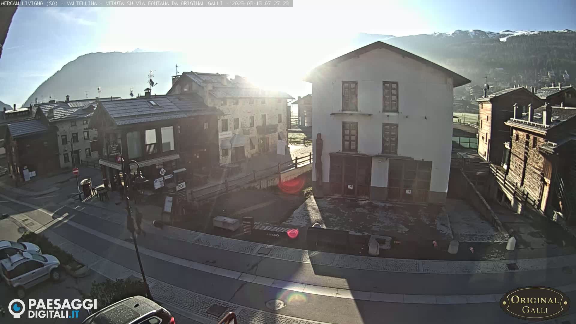 Livigno City Centro Center Live Cam - Sondrio, Lombardy, Italy
