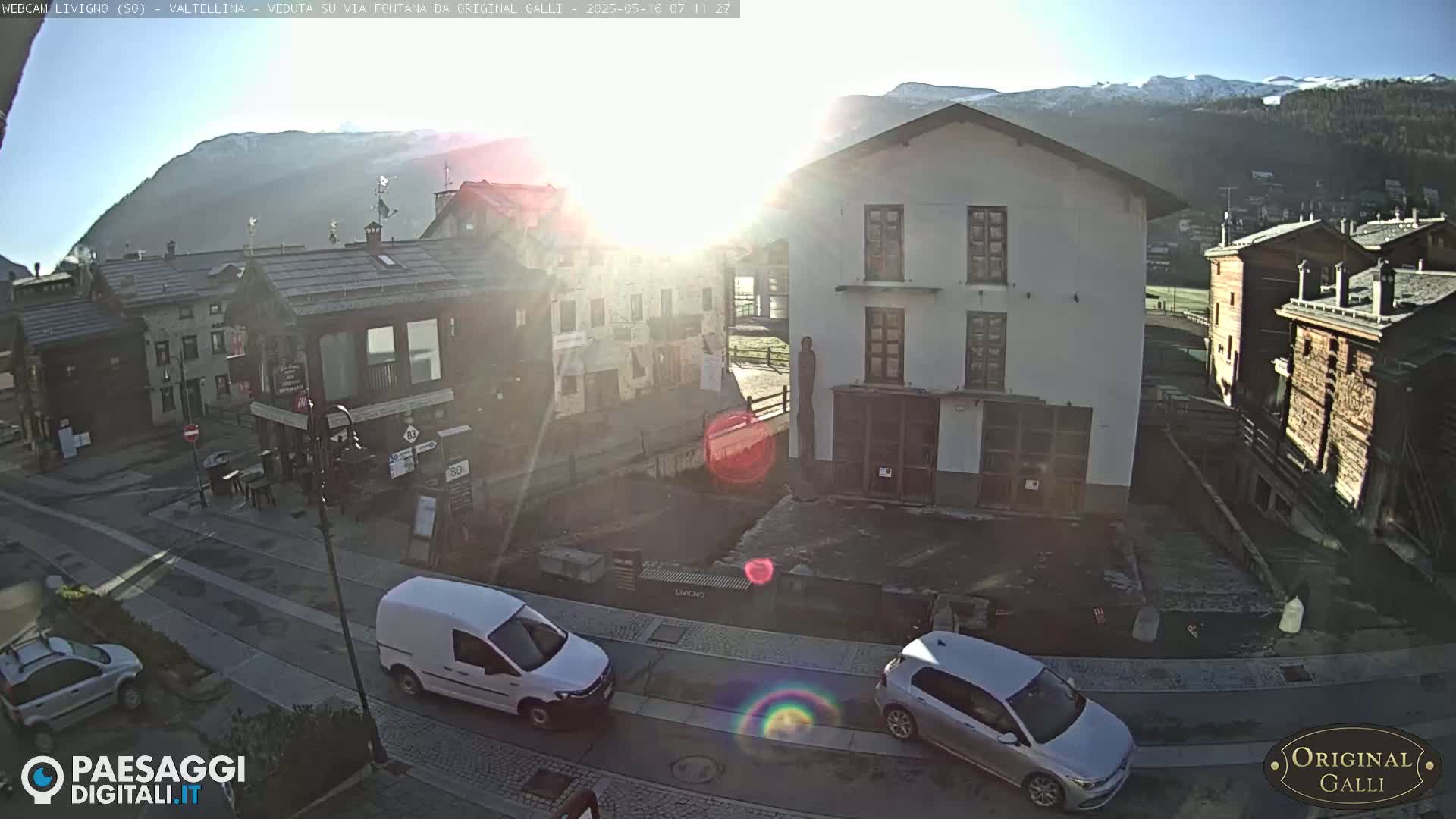 Livigno City Centro Center Live Cam - Sondrio, Lombardy, Italy