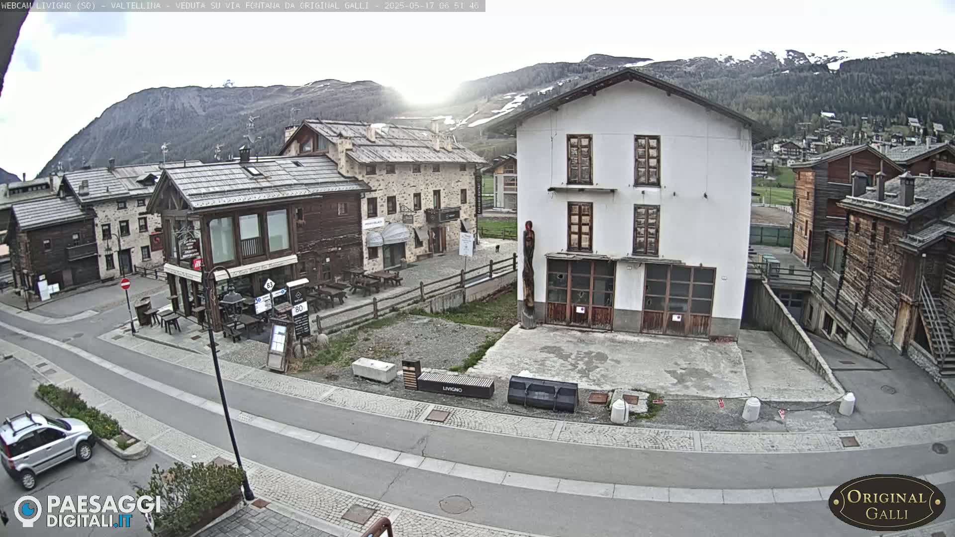 Livigno City Centro Center Live Cam - Sondrio, Lombardy, Italy