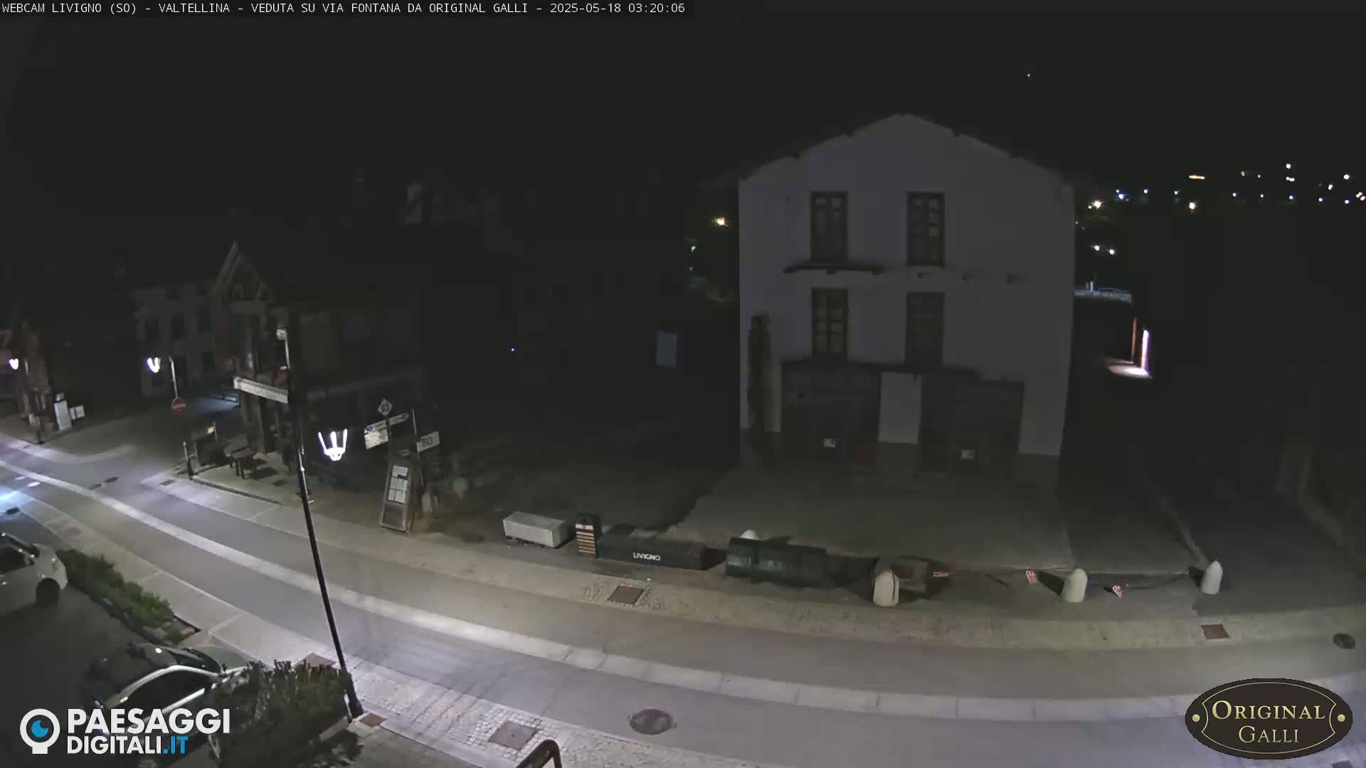 Livigno City Centro Center Live Cam - Sondrio, Lombardy, Italy