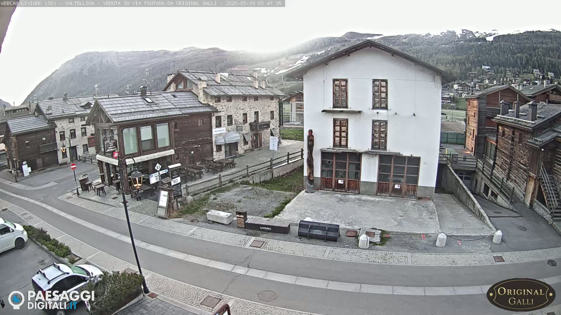 Livigno City Centro Center Live Cam - Sondrio, Lombardy, Italy