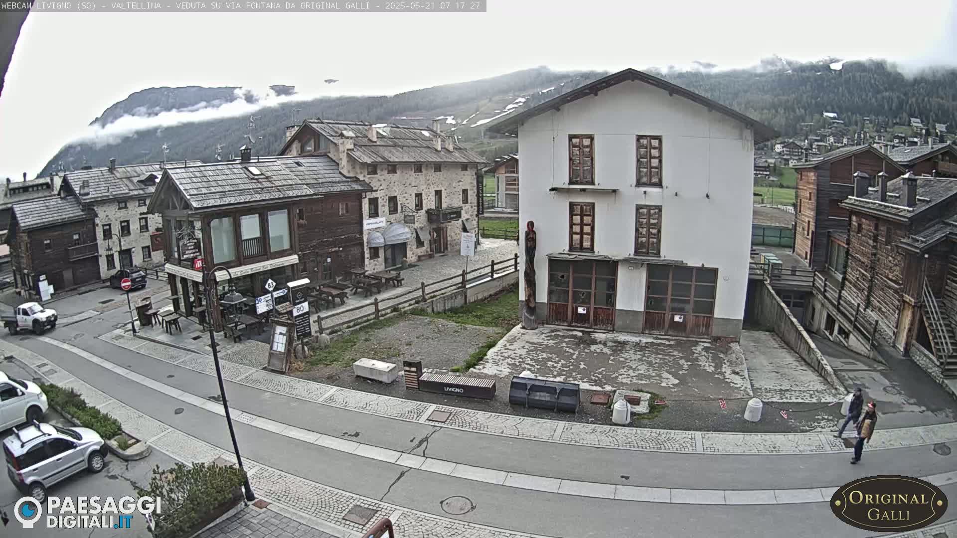 Livigno City Centro Center Live Cam - Sondrio, Lombardy, Italy