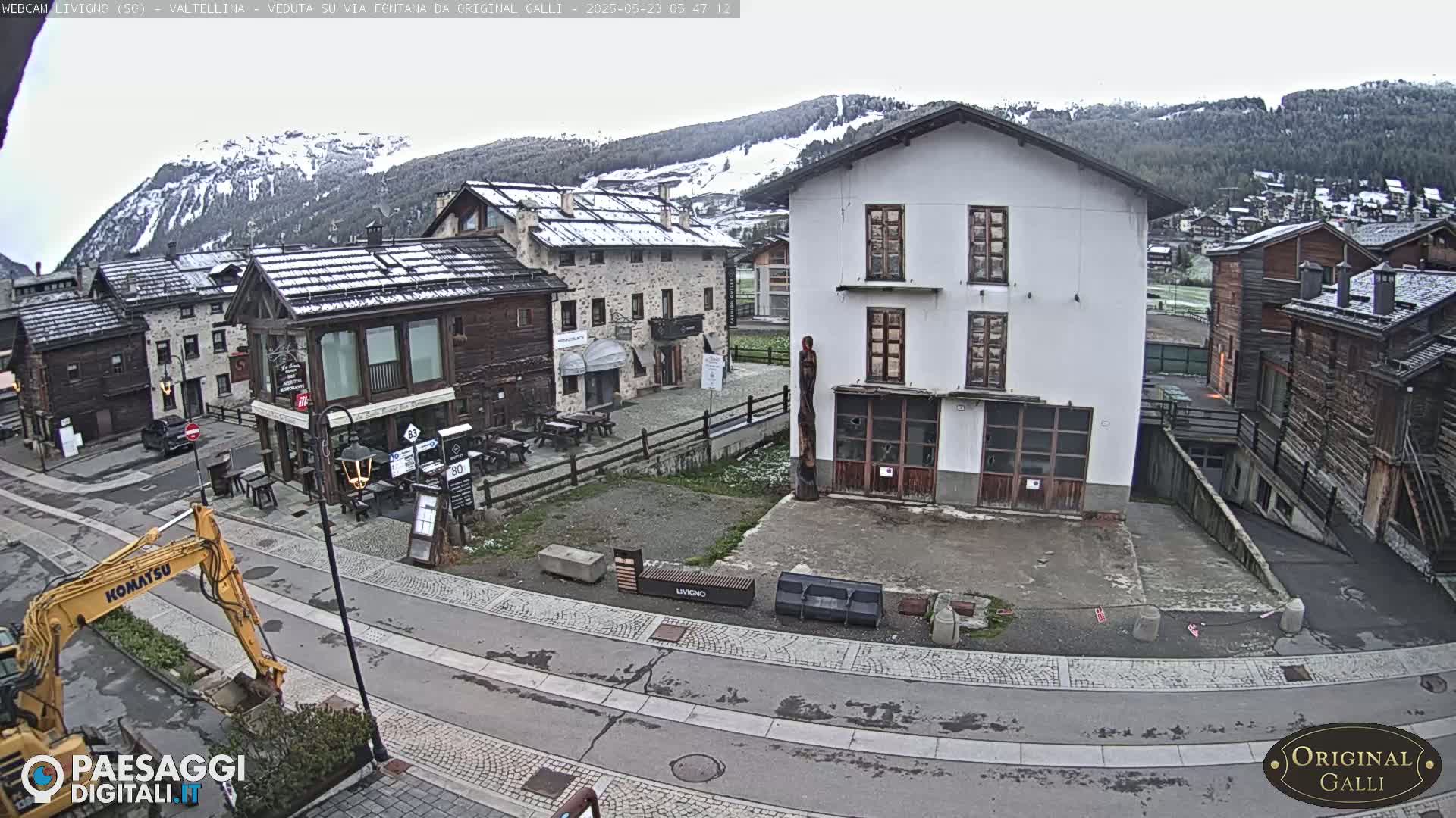 Livigno City Centro Center Live Cam - Sondrio, Lombardy, Italy