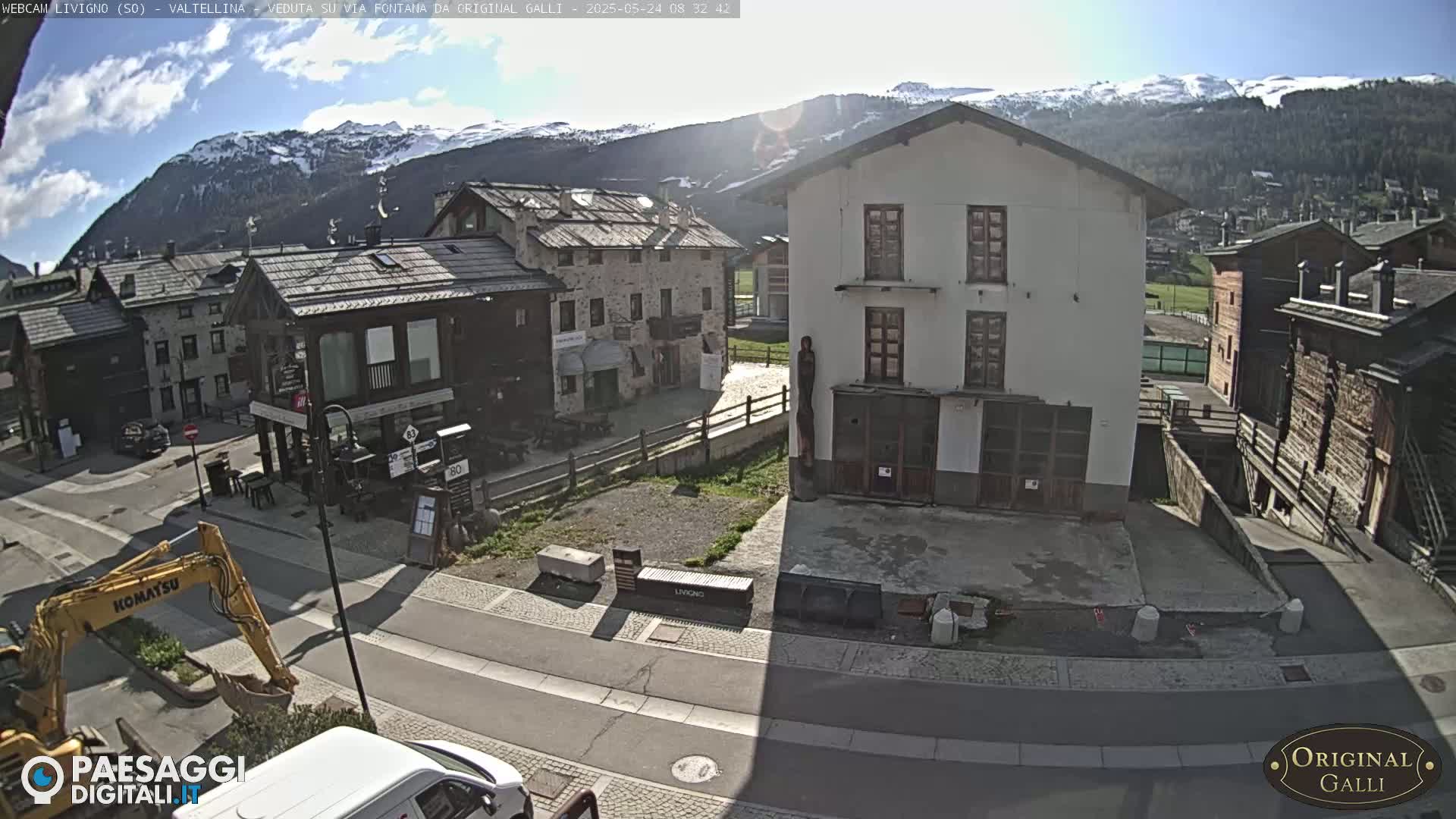 Livigno City Centro Center Live Cam - Sondrio, Lombardy, Italy