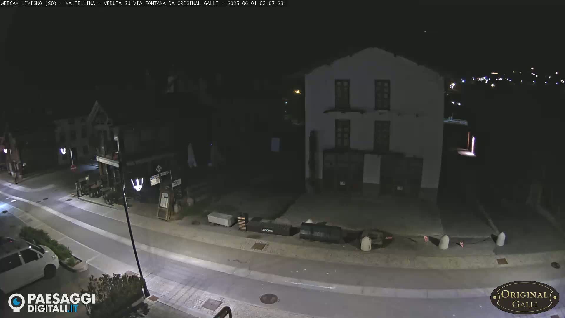 Livigno City Centro Center Live Cam - Sondrio, Lombardy, Italy