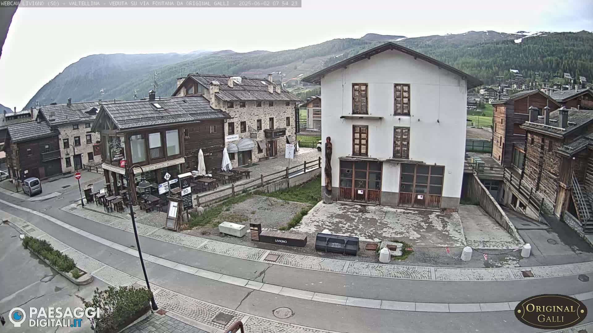 Livigno City Centro Center Live Cam - Sondrio, Lombardy, Italy