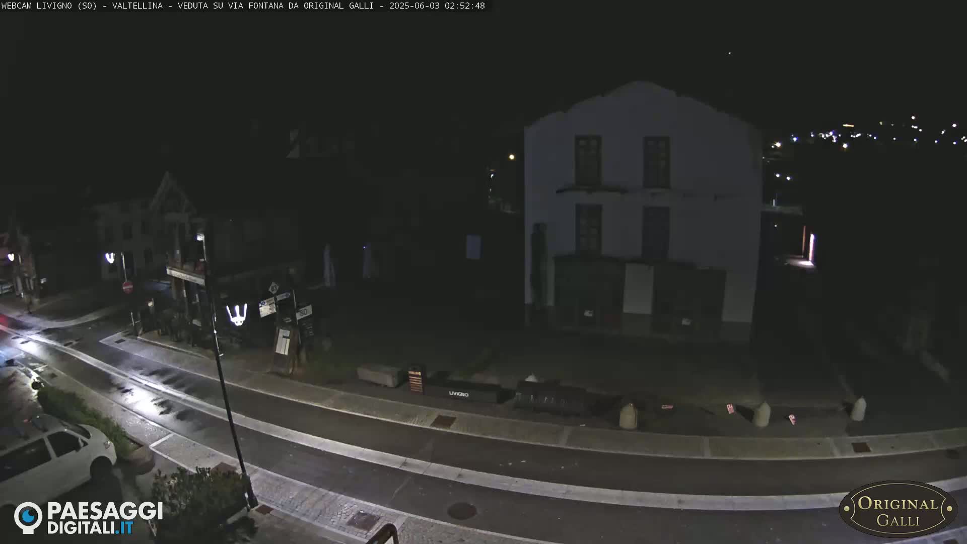 Livigno City Centro Center Live Cam - Sondrio, Lombardy, Italy