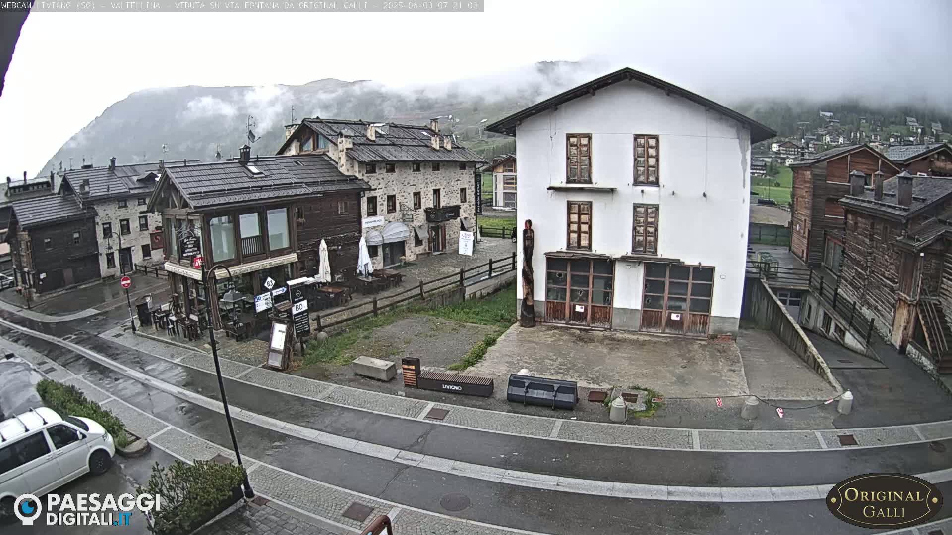 Livigno City Centro Center Live Cam - Sondrio, Lombardy, Italy
