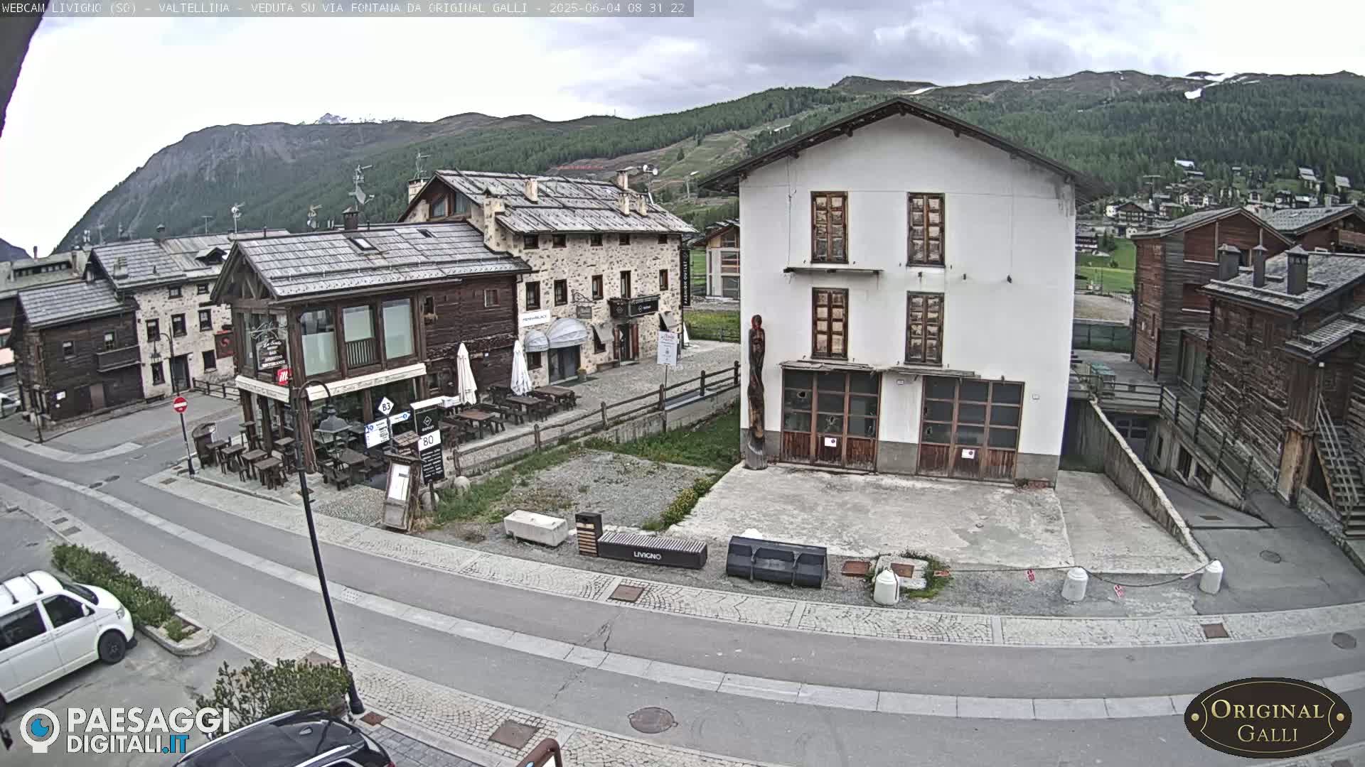 Livigno City Centro Center Live Cam - Sondrio, Lombardy, Italy